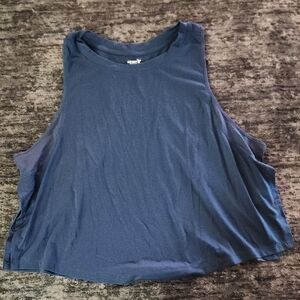 Old Navy Blue Crop Tank